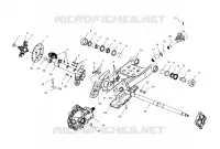 SWING ARM/HINTER GETRIEBEGEHÄUSE MOUNTING