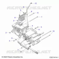 ANTRIEB, MAIN GEARCASE MOUNTING