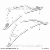 FRONT SUSPENSION A-ARMS