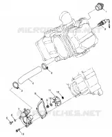 WASSERPUMPE  Scrambler 500 W97BC50A (4943074307D009)