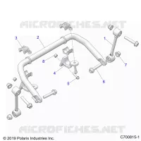 SUSPENSION, FRONT STABILISATORSTANGE- G21GMZ99AM/BM (C700815-1)