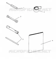 TOOL KIT XLT TOURING 0963357 AND EUROPEAN XLT TOURING E963357 (4931923192D003)