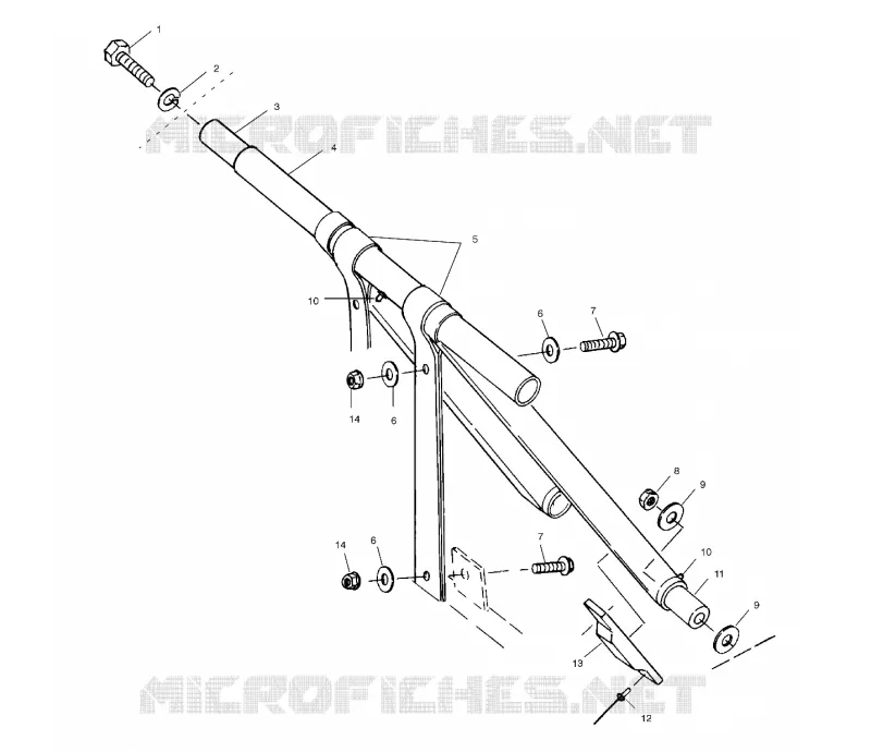 FRONT Drehmomentarm