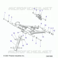 SUSPENSION, FRONT DREHMOMENTARM