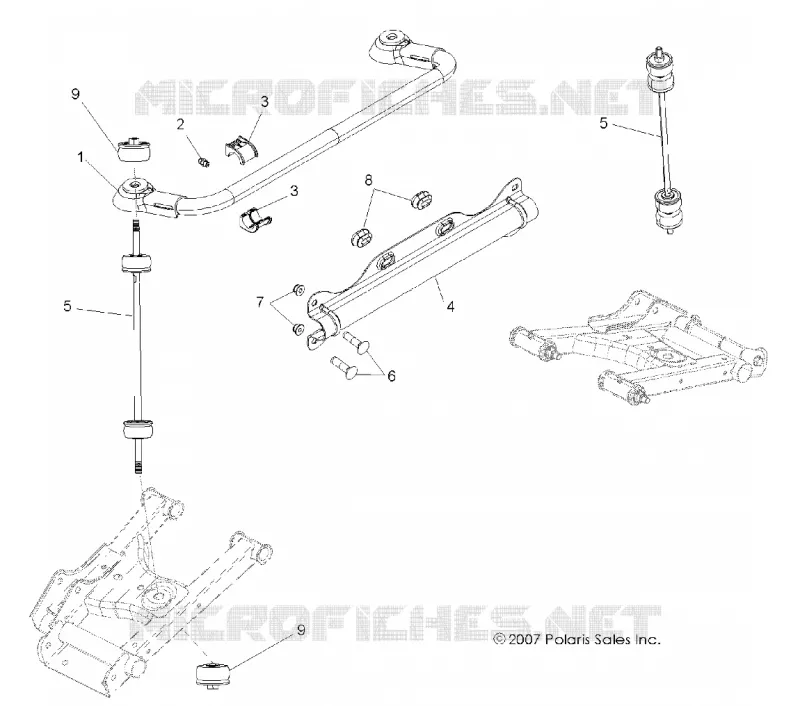 STABILISATOR, REAR
