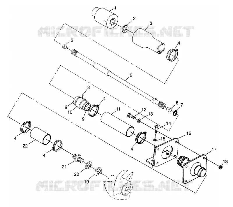 FAHRSYSTEM HURRICANE B974473 and Intl. HURRICANE I974473 (4941044104B003)