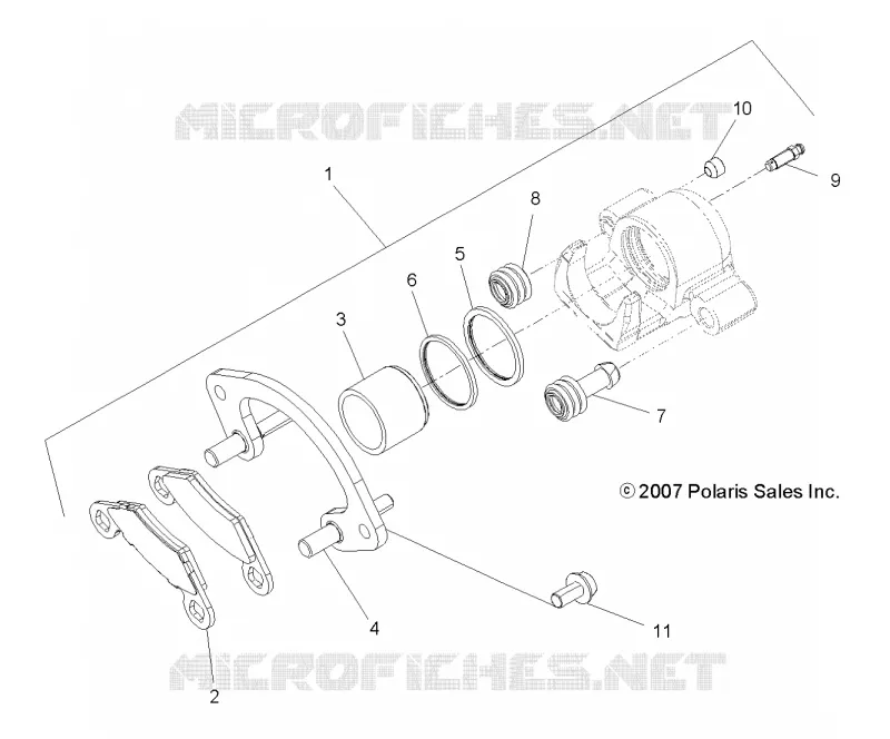 BRAKES, HINTERSATTELS