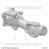 ANTRIEB, PROP SHAFT, REAR