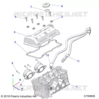 DROSSELKLAPPENGEHÃ„USE AND VALVE COVER
