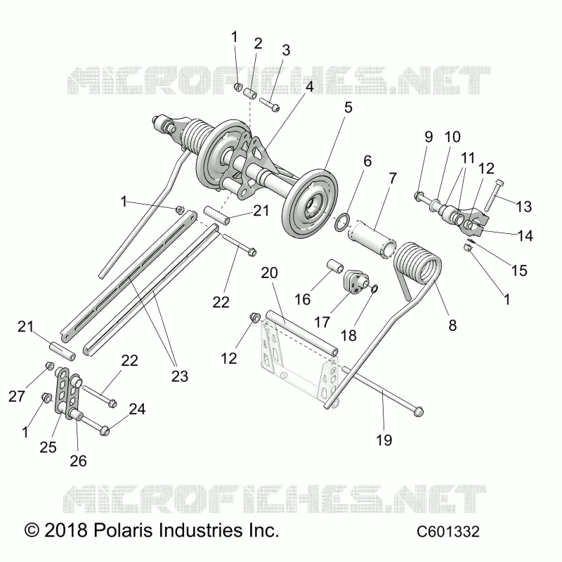 SUSPENSION, HINTER DREHMOMENTARM