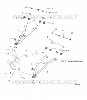 FRONT SUSPENSION A-ARMS