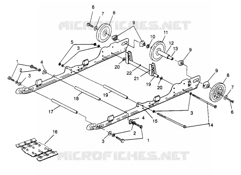 SUSPENSION XLT 0970756 (4937693769B011)