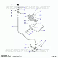 BRAKES, BRAKE PEDAL AND MASTER CYLINDER