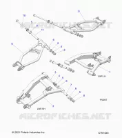 HINTERRADAUFHÃ„NGUNG CONTROL ARMS