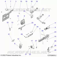 ELEKTRIC, WIRE HARNESS COMPONENTS, AND LICENSE PLATE