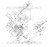 MOTORAUFHÄNGUNG Scrambler 400L W97BC38C (4939893989A009)