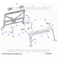 CHASSIS, CAB RAHMEN