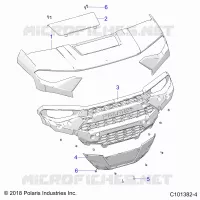 HAUBE AND FRONT FASCIA