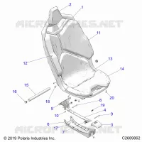 SITZ ASM.- Z22GAE92AJ/BJ/GAK92AP/BP/GAV92AP/BP (C2689862)