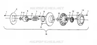 angetriebene Kupplungs WIDETRAK LX 0962064 and EUROPEAN WIDETRAK LX E962064 (4931643164C002)
