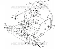 Lenkung  500 EFI 0952774, EFI SKS 0952574,   EFI SKS PT 0952974, (4929052905B006)