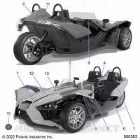 DECALSS AND BADGES (SL MODELS)
