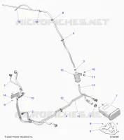 KRAFTSTOFFSYSTEM, FUEL LINES, EVAP