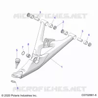 FRONT SUSPENSION CONTROL ARMS LOWER