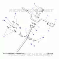 LENKUNG, H-BAR, LENKUNG POST, GRIPS