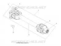 DRIVE TRAIN, KARDANWELLE, REAR