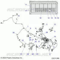 ELEKTRIC, MAIN WIRE HARNESS