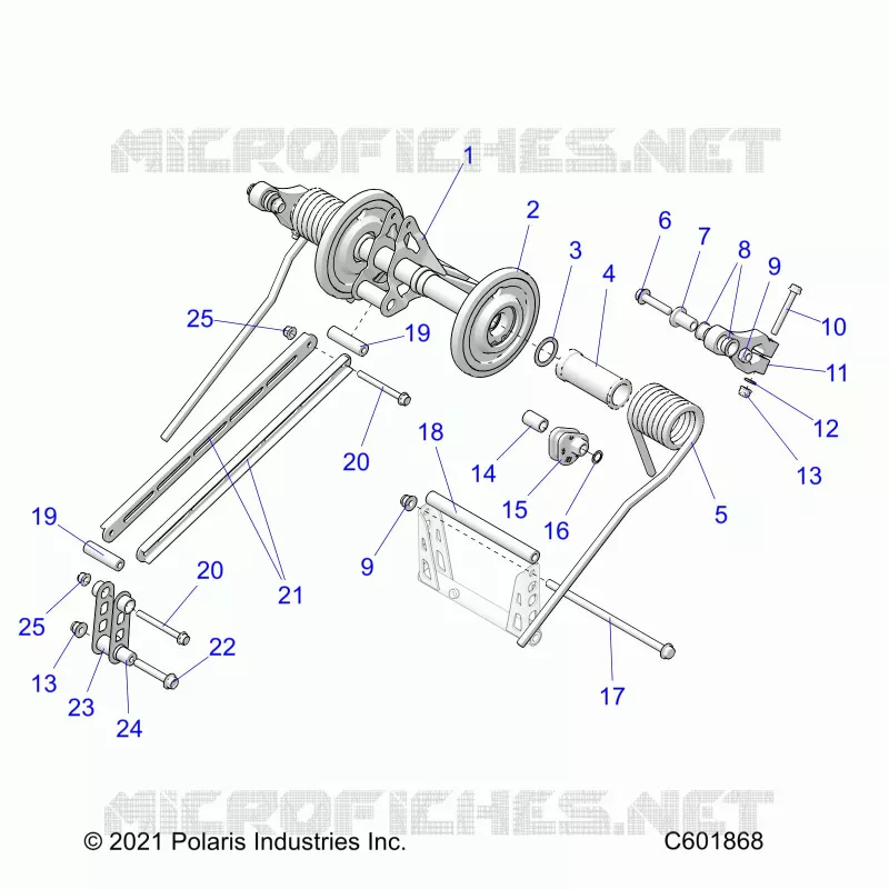 SUSPENSION, HINTER DREHMOMENTARM
