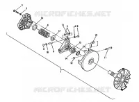Antriebskupplung ASSEMBLY  350 2X4
