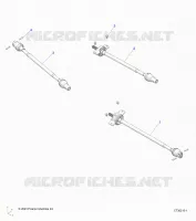 ANTRIEB, FRONT, MID, REAR PROP SHAFT