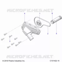 MOTOR, WATERPUMP IMPELLER AND COVER