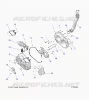 ANTRIEB, CLUTCH COVER AND DUCTING