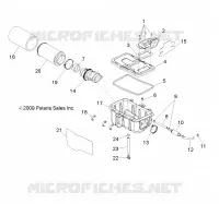 MOTOR, LUFTEINLASS SYSTEM