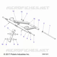 SUSPENSION, FRONT DREHMOMENTARM