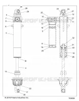SUSPENSION, FRONT SHOCK INTERNALS