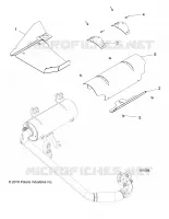 ENGINE, ABGASSYSTEM SHIELDS