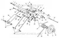 HINTER Drehmomentarm 600 XC 0971776 and EUROPEAN 600 XC E971776 (4937933793B012)
