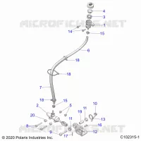 BRAKES, BRAKE PEDAL AND MASTER CYLINDER