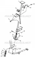 Lenksäule Scrambler 400L W97BC38C (4939893989B009)