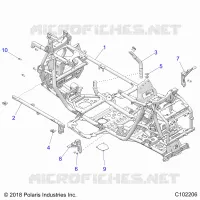 CHASSIS, MAIN RAHMEN