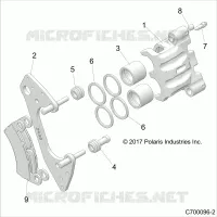 VORDERBREMSE CALIPER