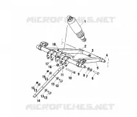 FRONT Drehmomentarm