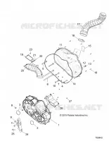 ANTRIEB, CLUTCH COVER AND DUCTING