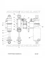 SUSPENSION, FRONT SHOCK TRACK (7044878)