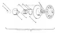 angetriebene Kupplungs Star, Sprint and Sprint E/S (4912721272007A)