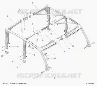 CHASSIS, CAB RAHMEN